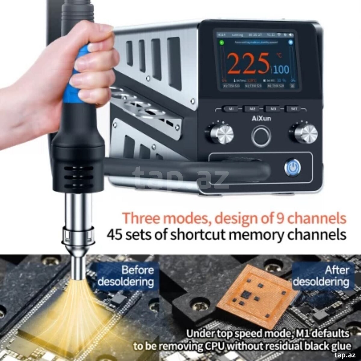 Aixun h314 1400watt texniki fen