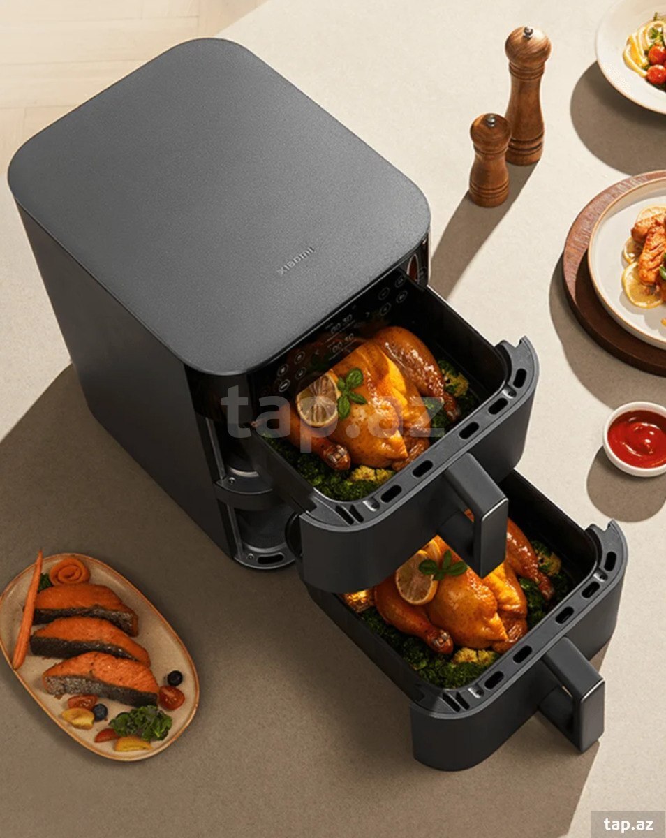 Xiaomi Smart Dual Zone Air Fryer 12L Black (BHR0883EU) (6)