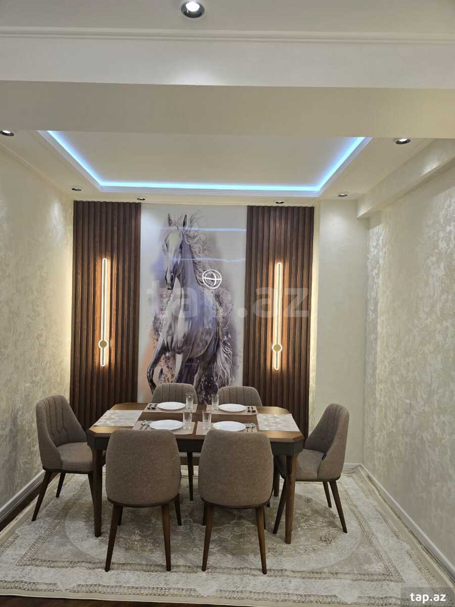 2-otaqlı yeni tikili, Nəsimi r., 74 m²