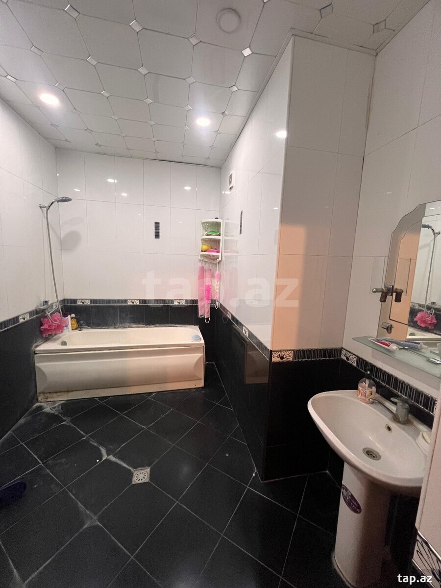 2-otaqlı yeni tikili kirayə verilir, Binəqədi r., 85 m² (21)
