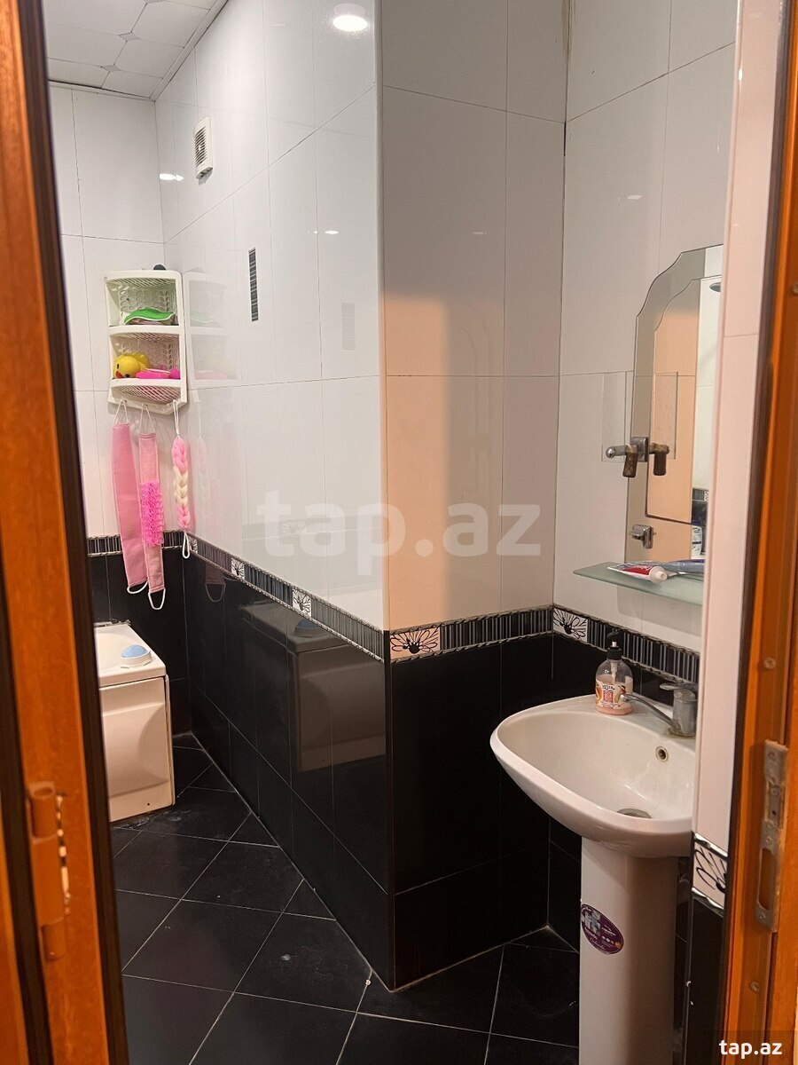 2-otaqlı yeni tikili kirayə verilir, Binəqədi r., 85 m² (20)