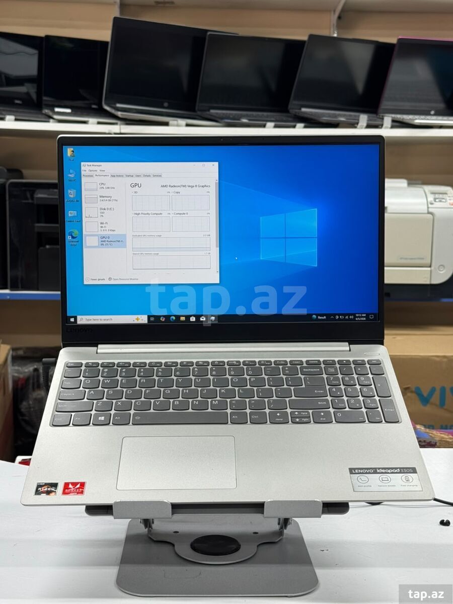 Lenovo Ryzen 5 Noutbuk Satılır 256 GB SSD (3)
