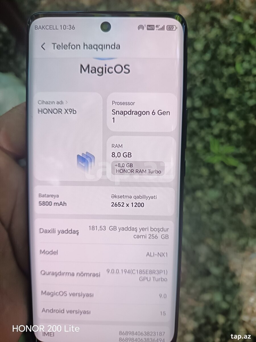 Honor X9b Midnight Black 256GB/12GB (5)