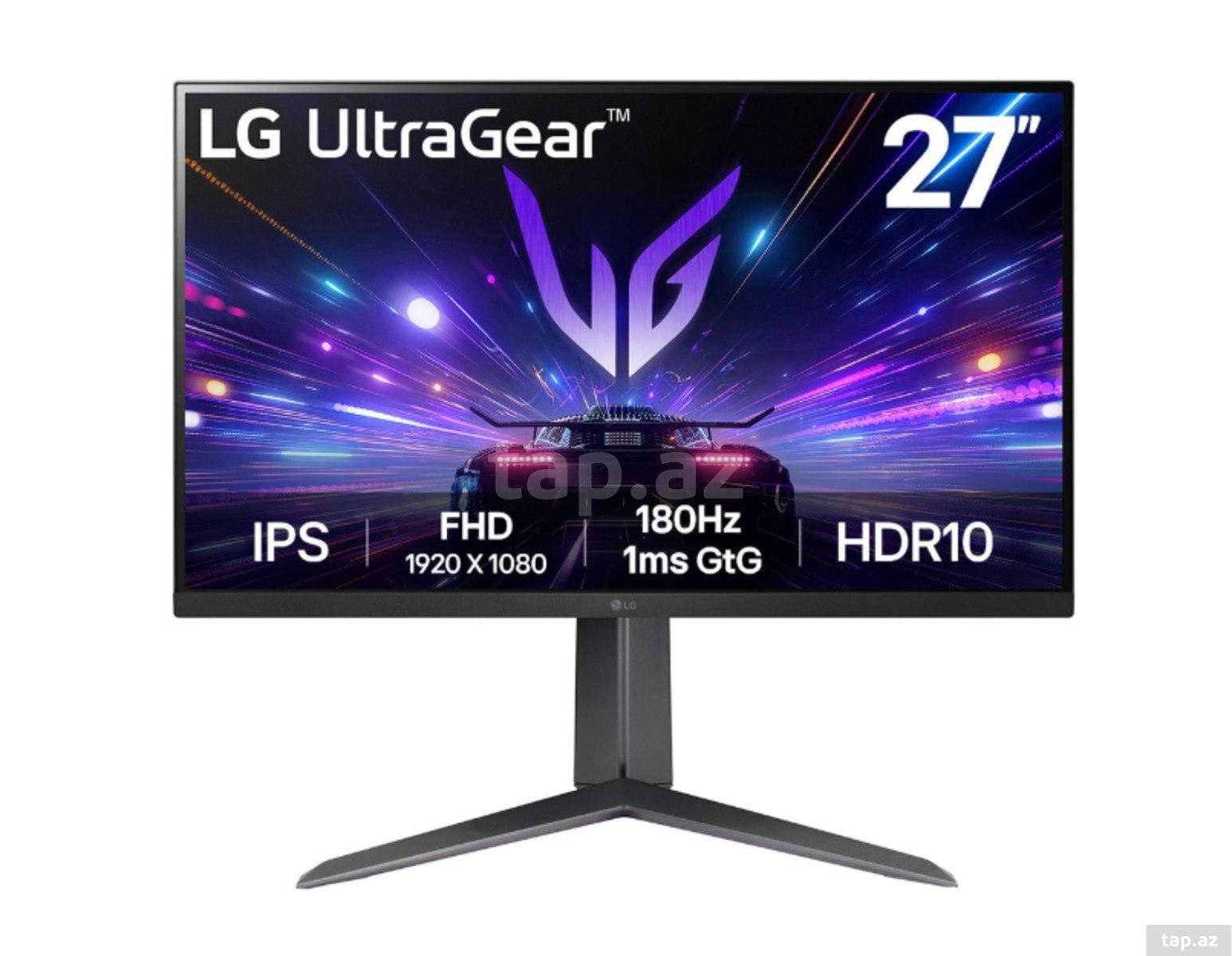 Monitor LG 27" 180 hz 1 ms UltraGear IPS HDR10