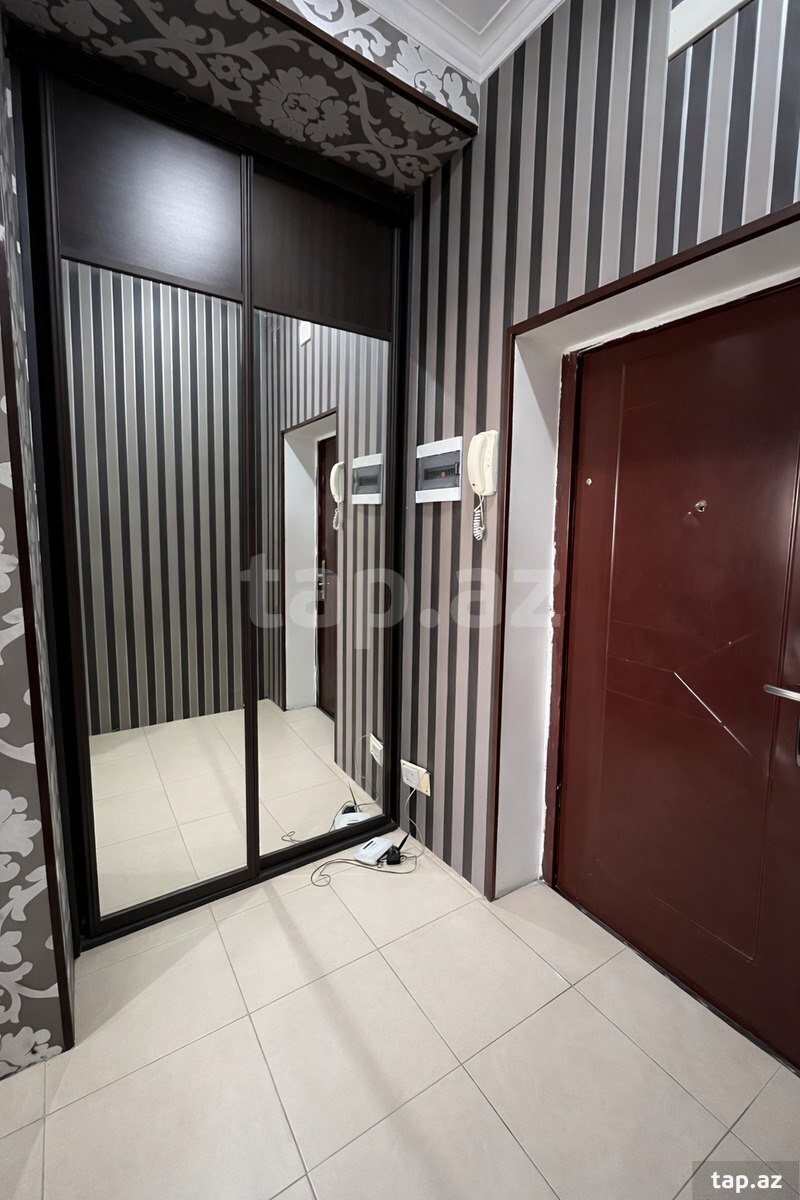 1-otaqlı yeni tikili kirayə verilir, Təbriz küç., 60 m² (8)