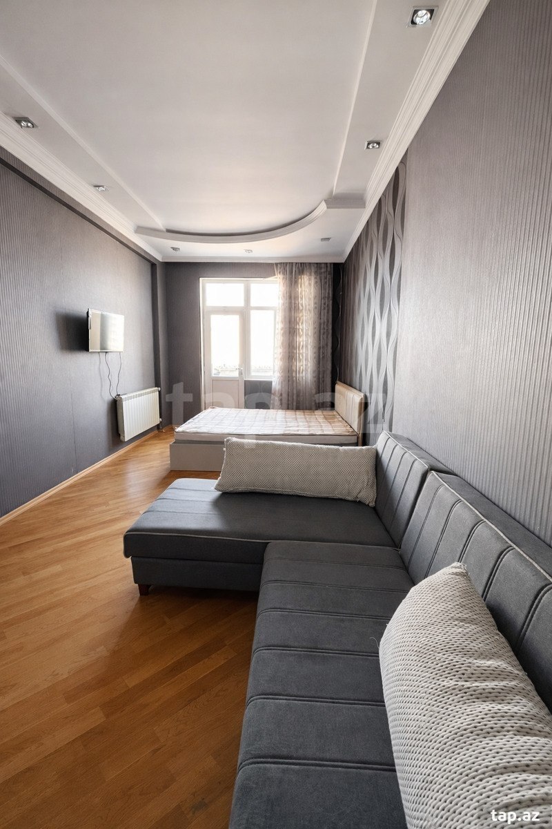 1-otaqlı yeni tikili kirayə verilir, Təbriz küç., 60 m² (3)