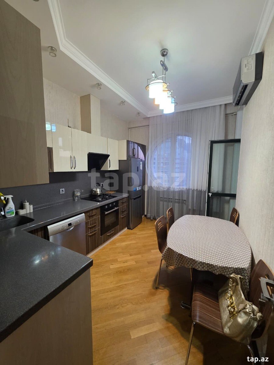 3-otaqlı yeni tikili kirayə verilir, Əbdülvəhab Salamzadə Küç., 120 m² (8)