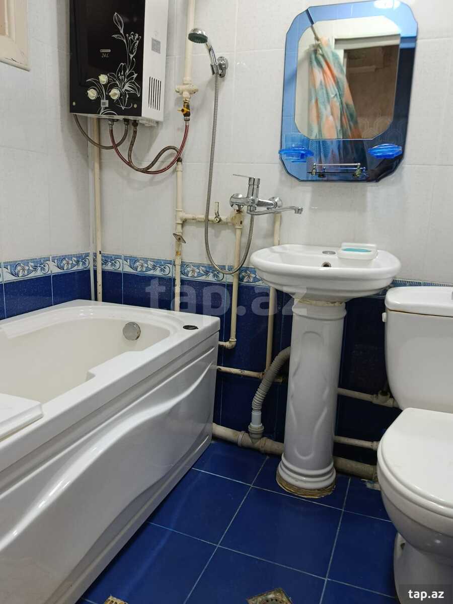 1-otaqlı mənzil kirayə verilir, Sumqayıt ş., 30 m² (12)