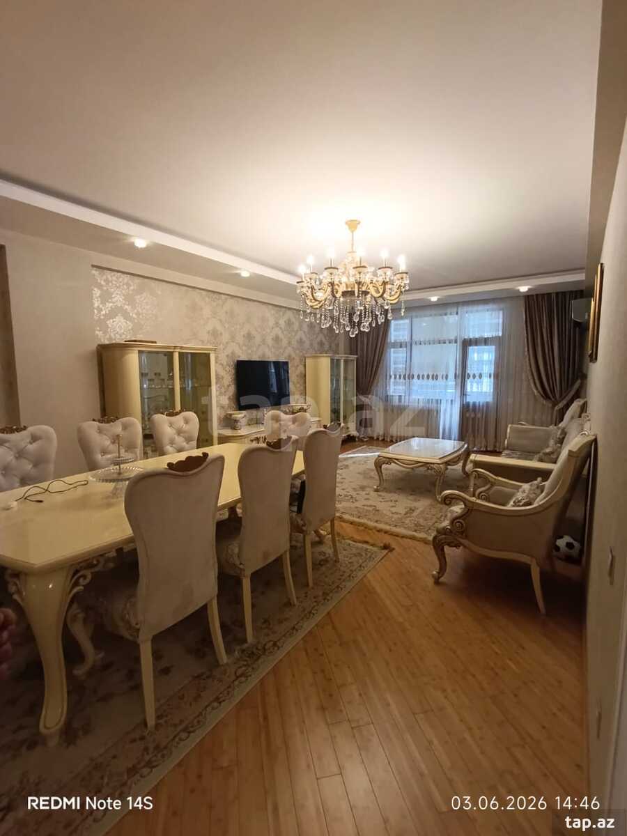 4-otaqlı yeni tikili, Nəsimi r., 182 m²