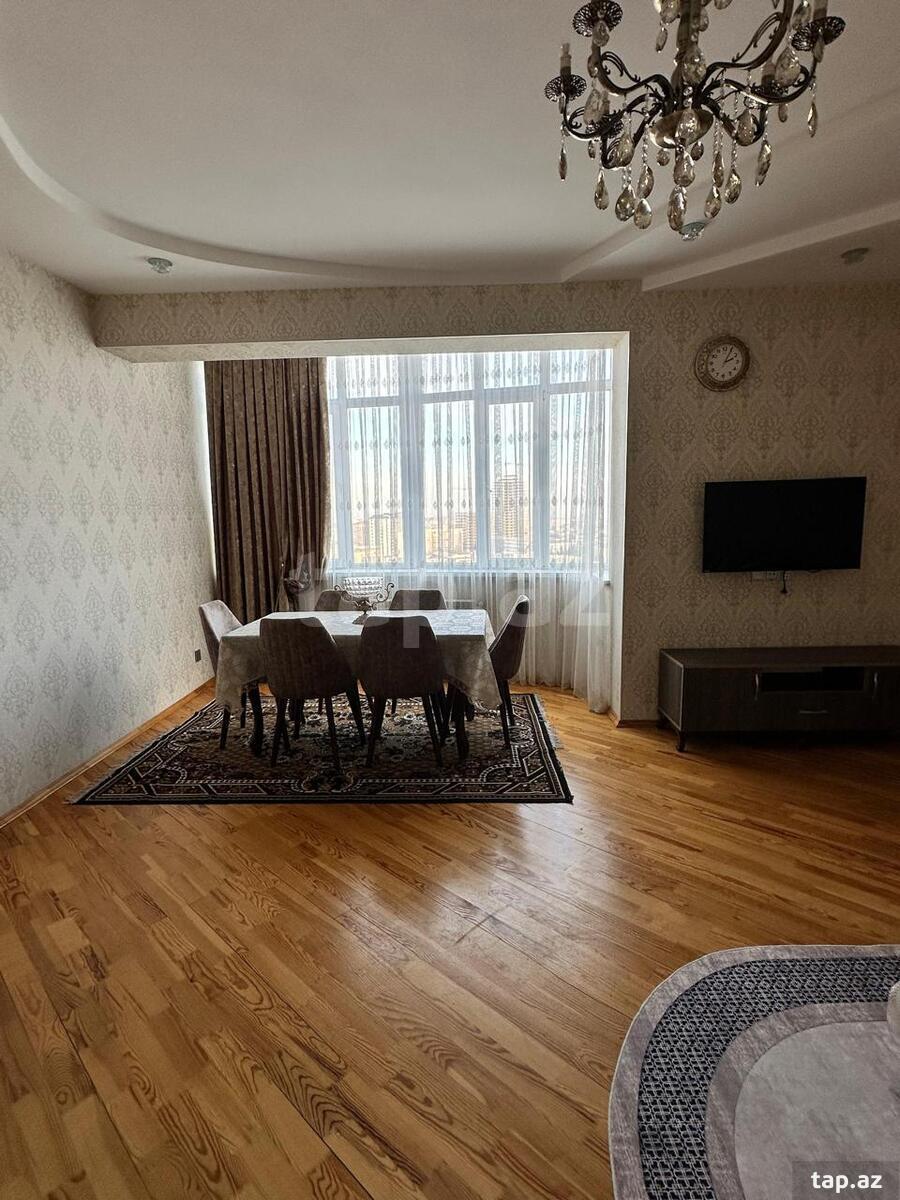 3-otaqlı yeni tikili, Tbilisi pr., 120 m²