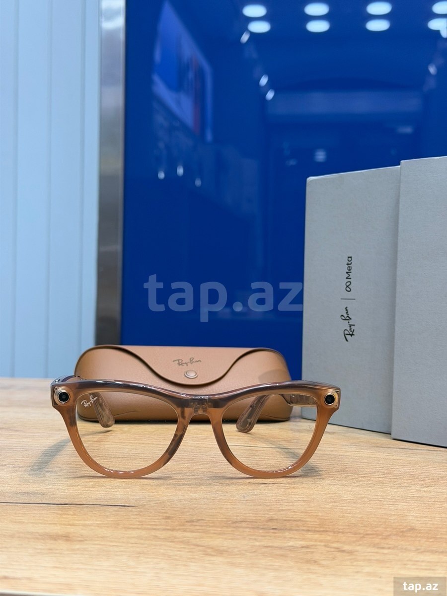 Rayban Meta Skyler (Gen2)  Shiny Peach Transitios  (2)