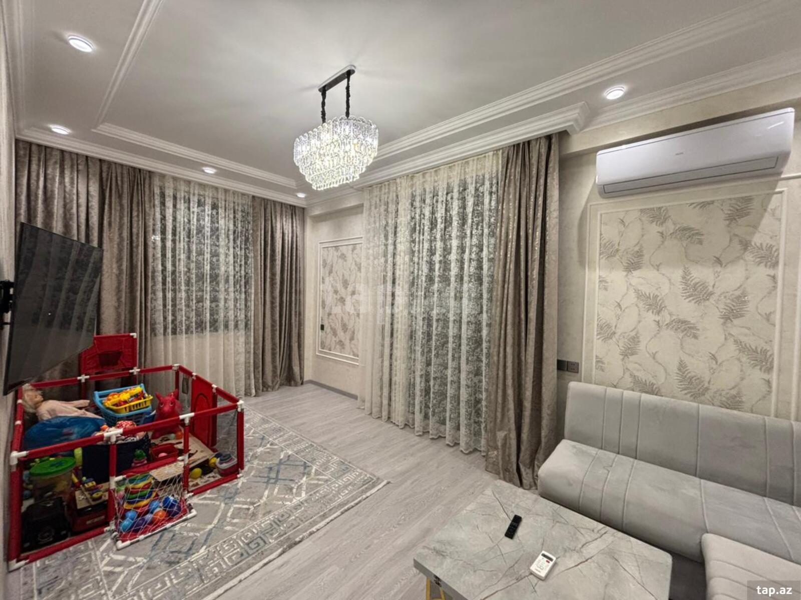 3-otaqlı yeni tikili, Nəsimi m., 88 m² (3)