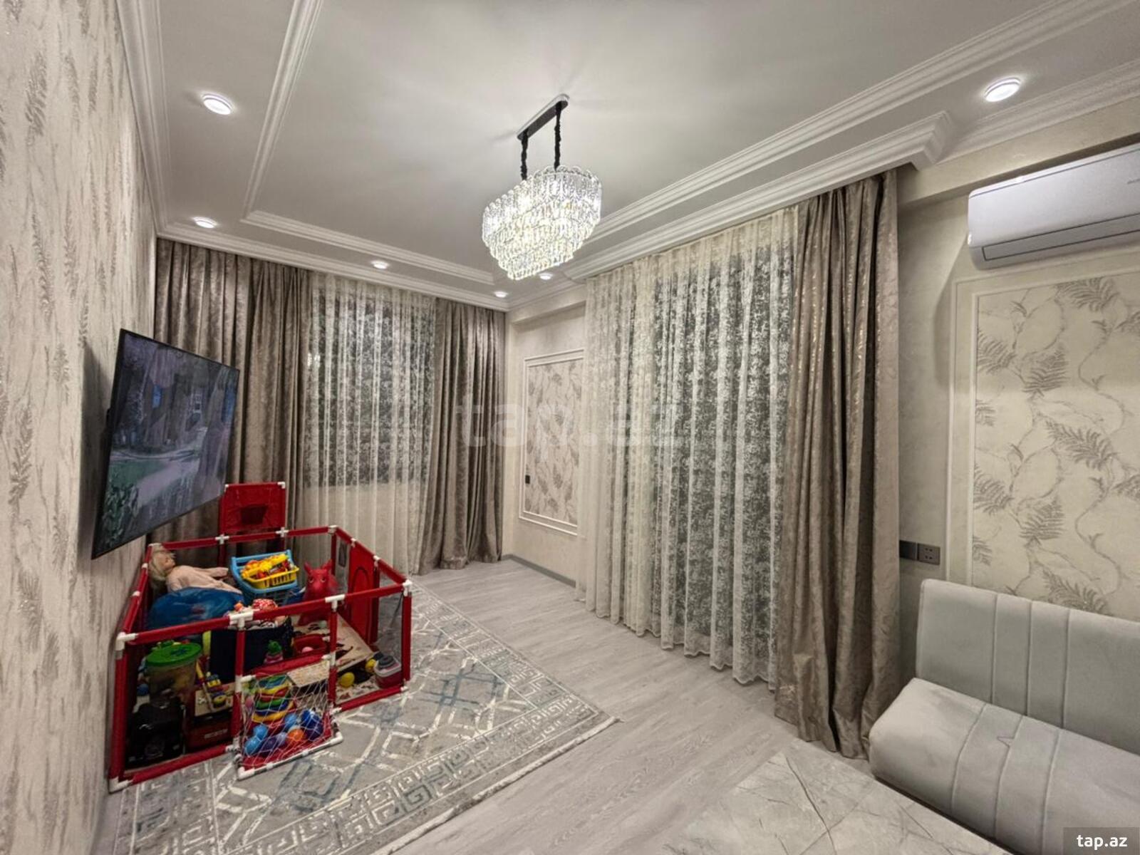 3-otaqlı yeni tikili, Nəsimi m., 88 m² (2)