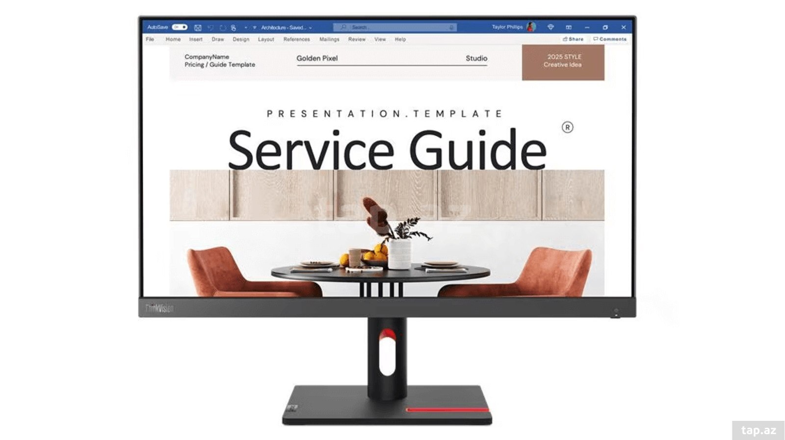 Lenovo ThinkVision S24i-30 Monitor 63DEKAR3EU