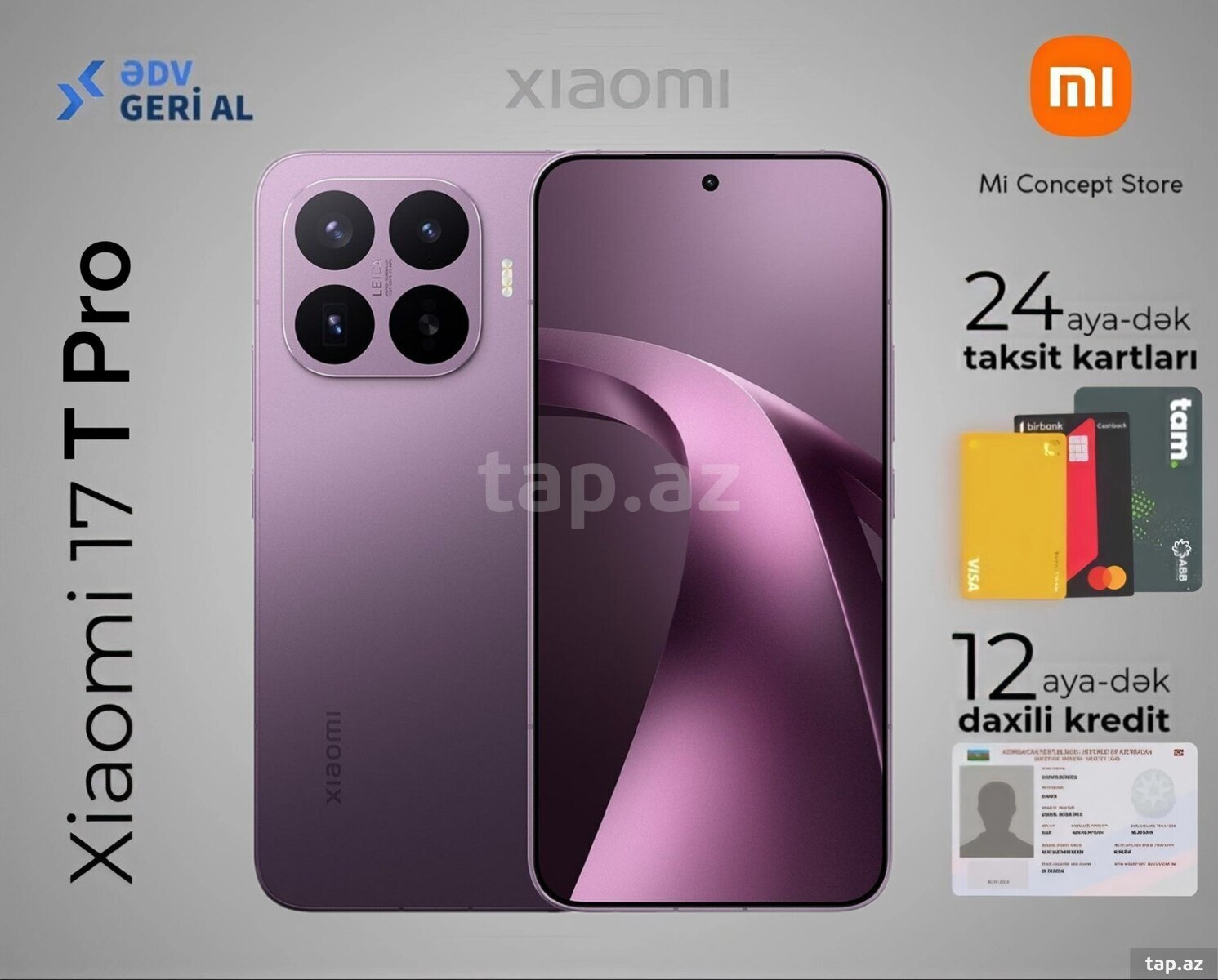 Xiaomi 17T Pro Deep Violet 512GB/12GB