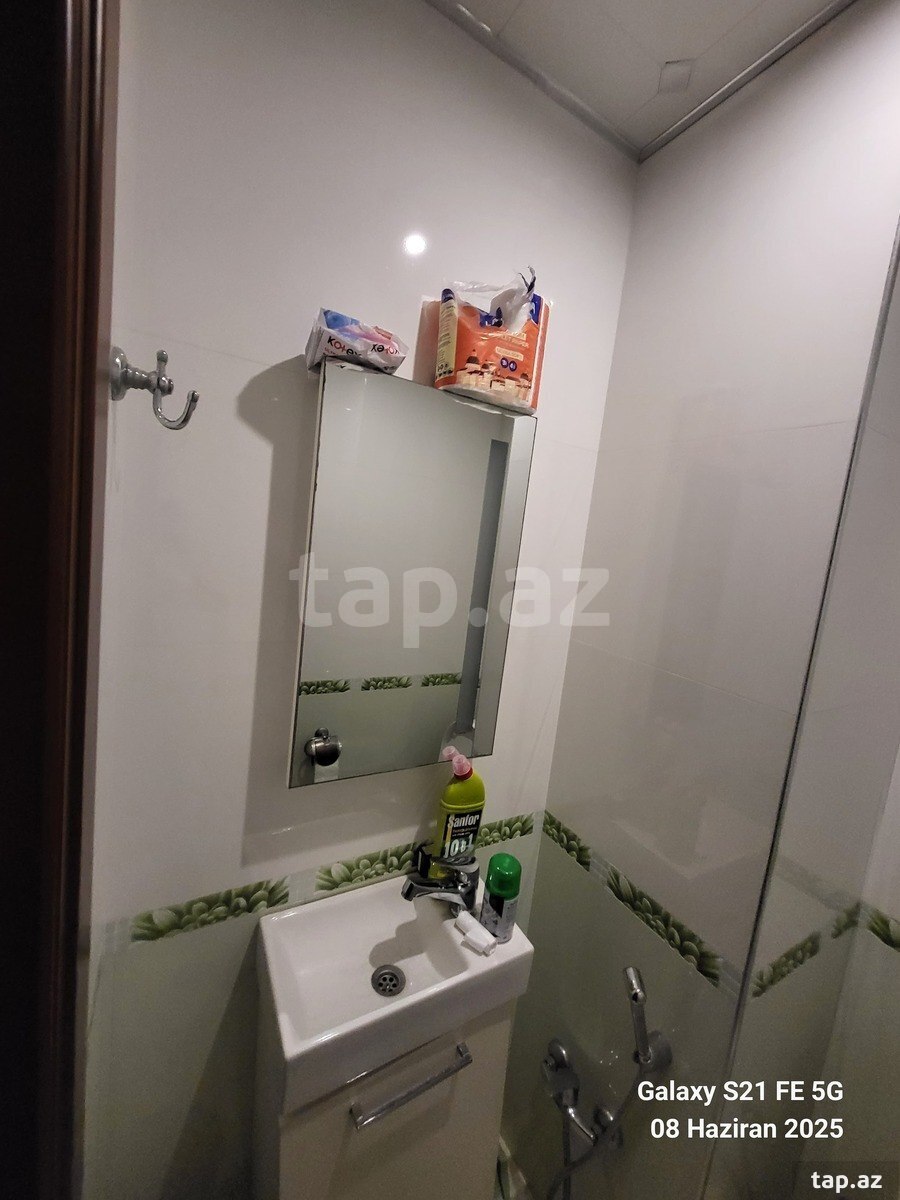 2-otaqlı yeni tikili kirayə verilir, Həzi Aslanov m., 90 m² (22)