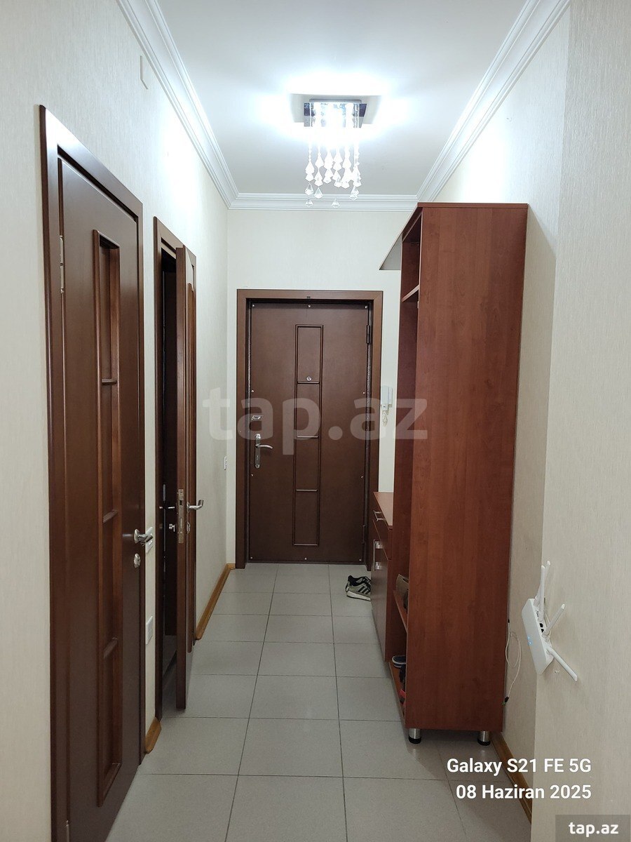 2-otaqlı yeni tikili kirayə verilir, Həzi Aslanov m., 90 m² (19)
