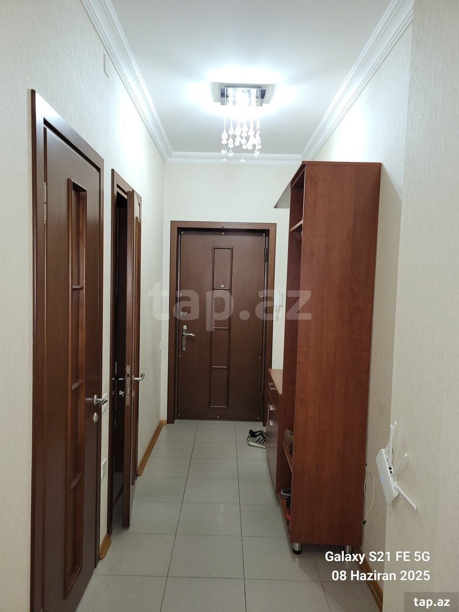 2-otaqlı yeni tikili kirayə verilir, Həzi Aslanov m., 90 m² (18)