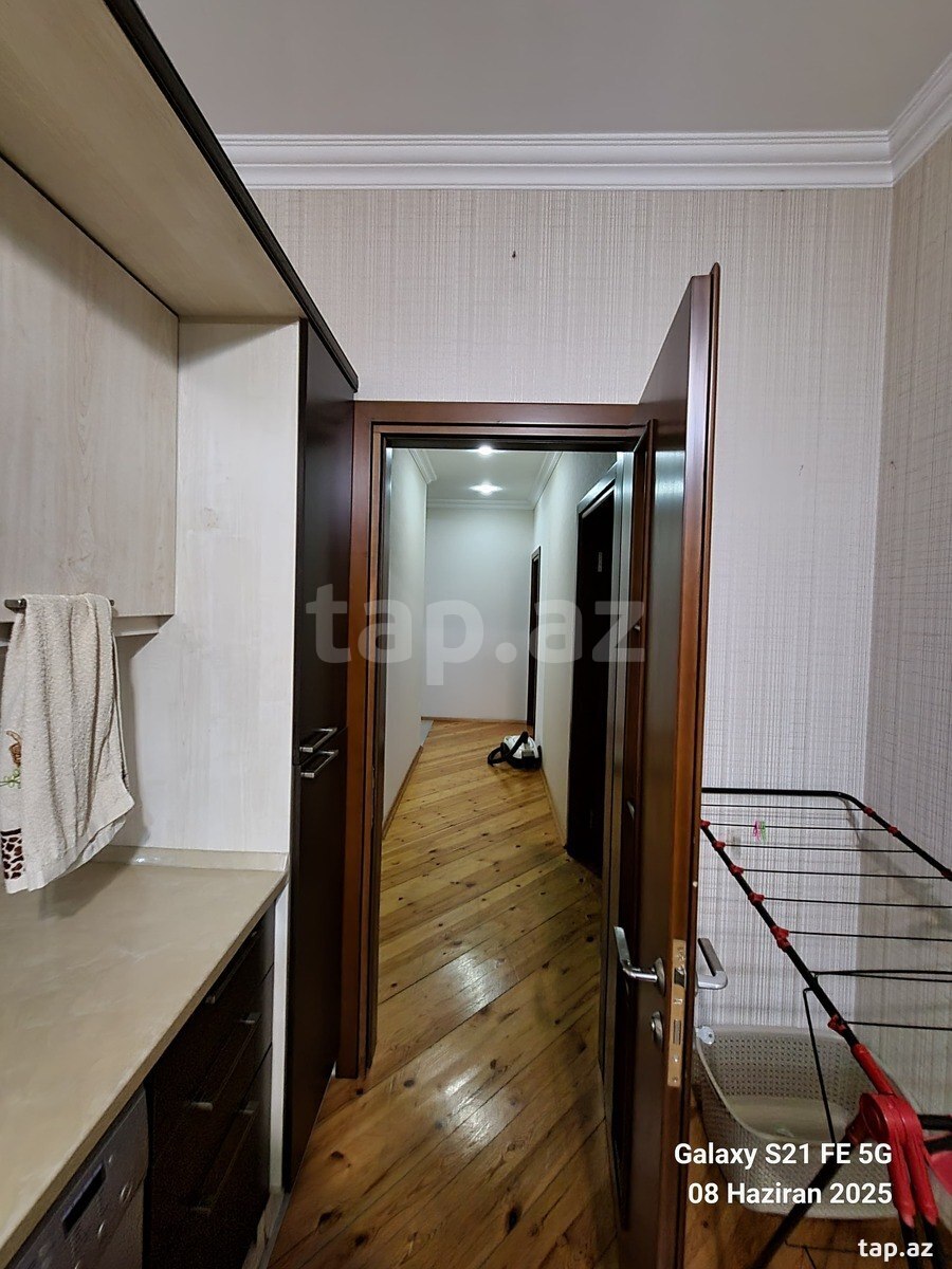 2-otaqlı yeni tikili kirayə verilir, Həzi Aslanov m., 90 m² (25)