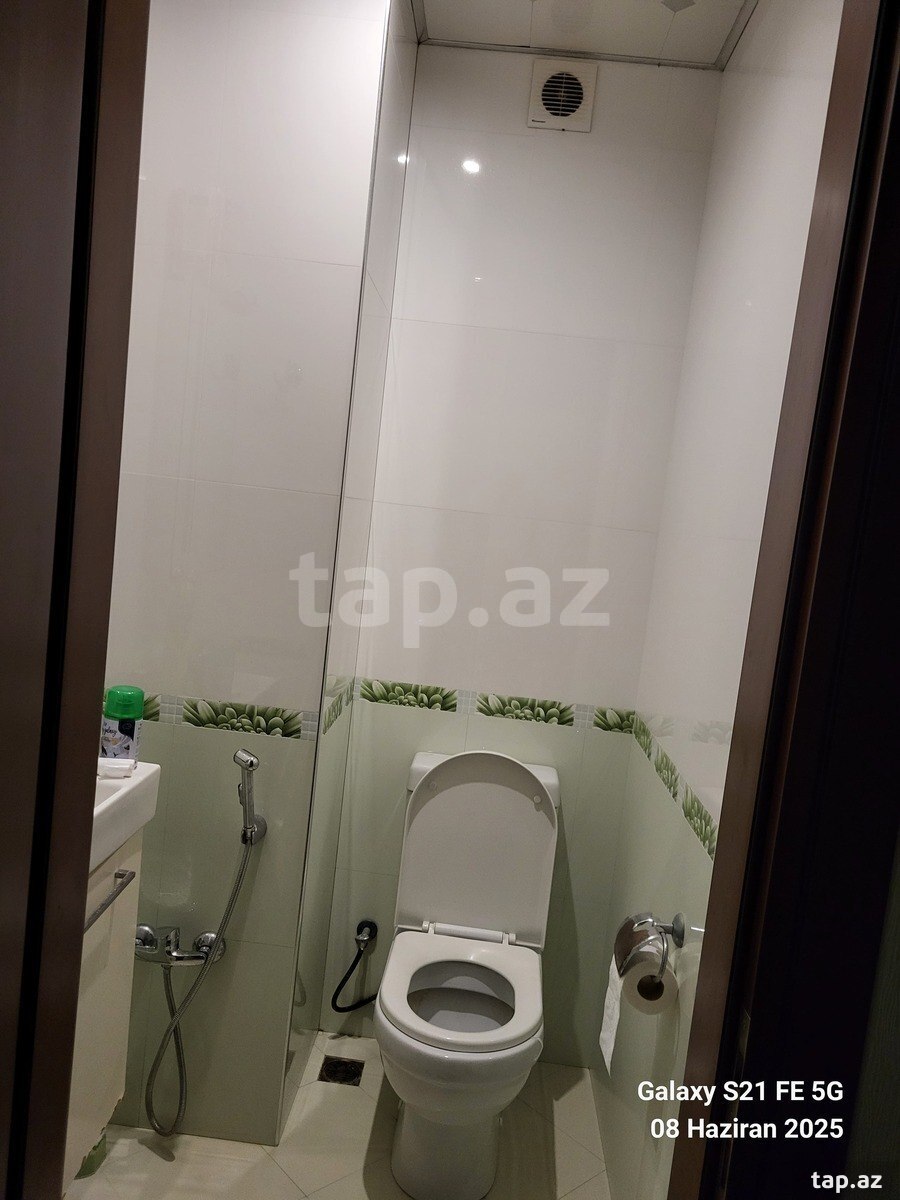 2-otaqlı yeni tikili kirayə verilir, Həzi Aslanov m., 90 m² (14)