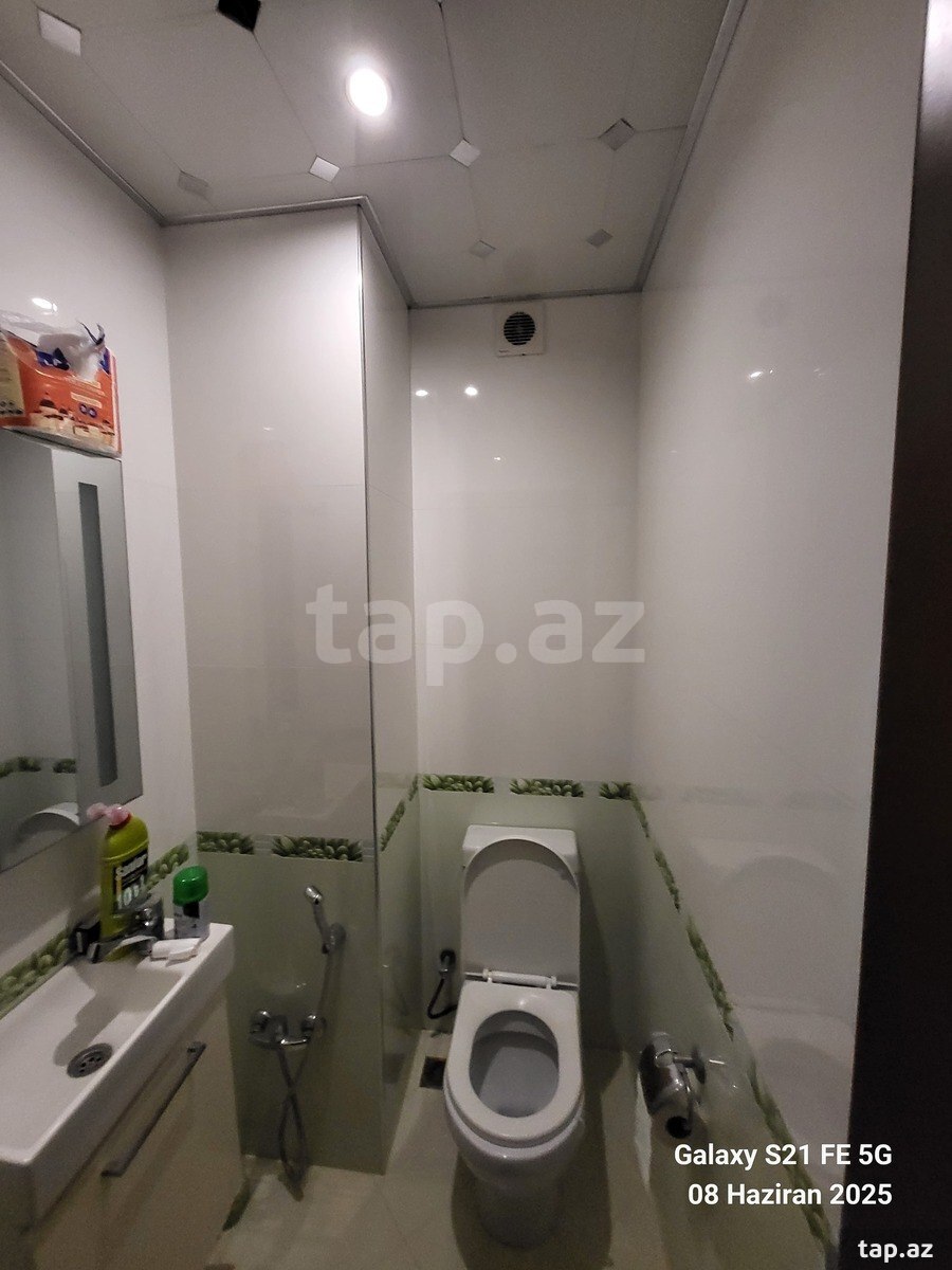 2-otaqlı yeni tikili kirayə verilir, Həzi Aslanov m., 90 m² (13)