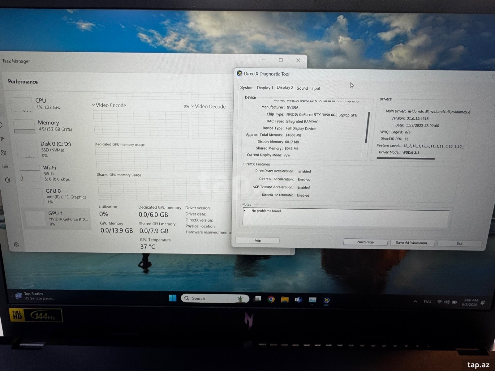 Noutbuk Acer Nitro  (3)