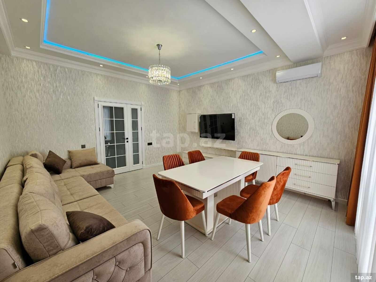 3-otaqlı yeni tikili kirayə verilir, Nərimanov r., 113 m² (7)