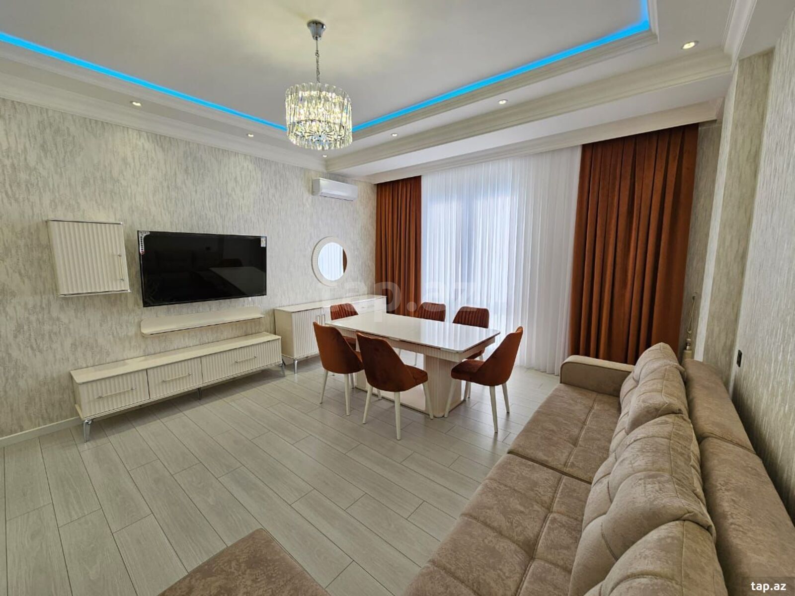 3-otaqlı yeni tikili kirayə verilir, Nərimanov r., 113 m²