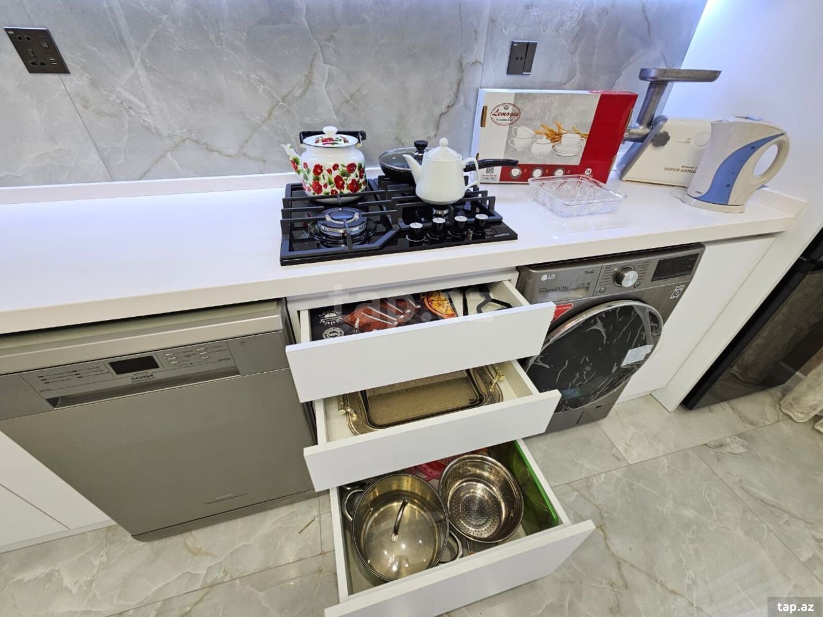 3-otaqlı yeni tikili kirayə verilir, Nərimanov r., 113 m² (13)