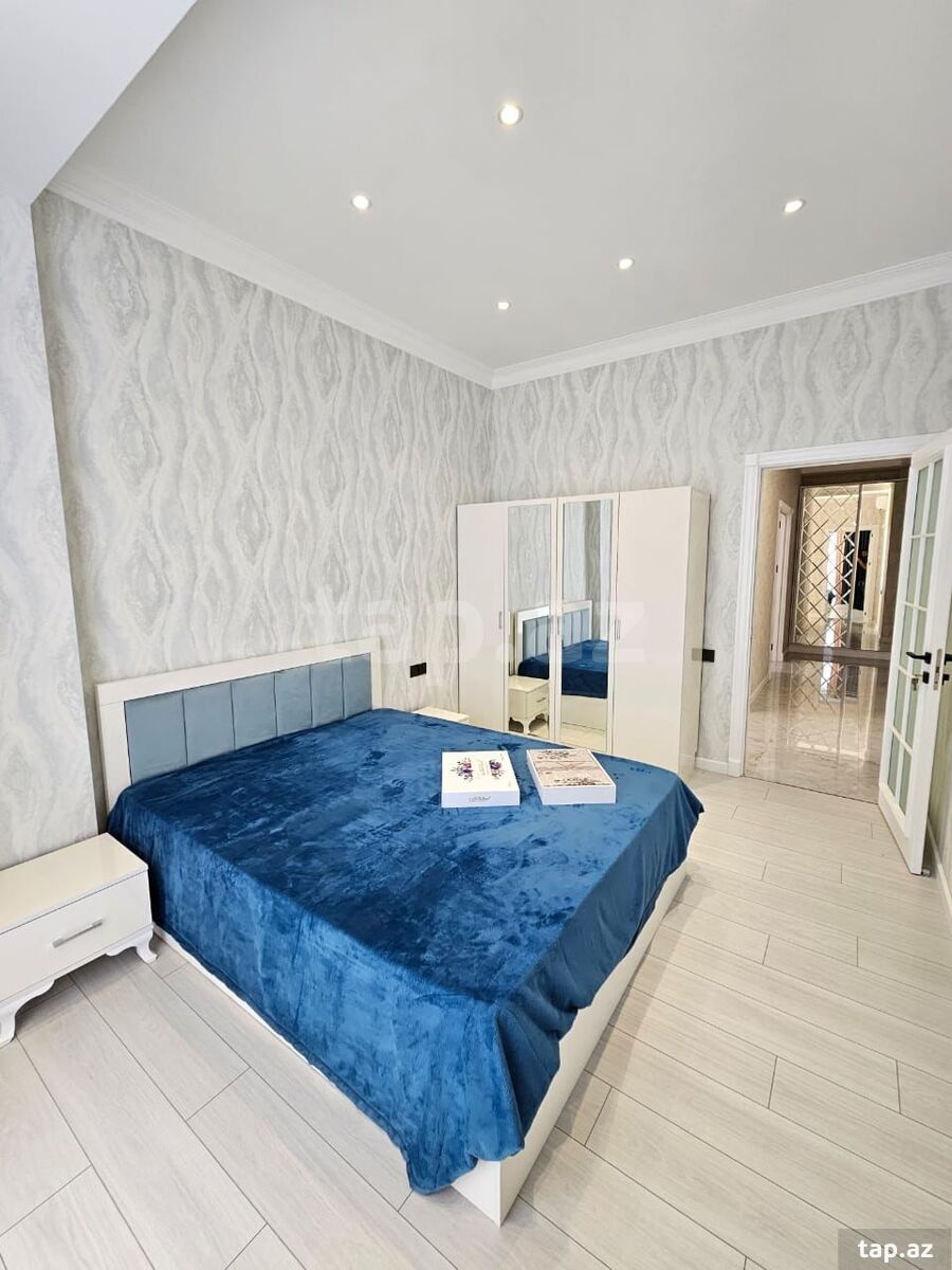3-otaqlı yeni tikili kirayə verilir, Nərimanov r., 113 m² (3)