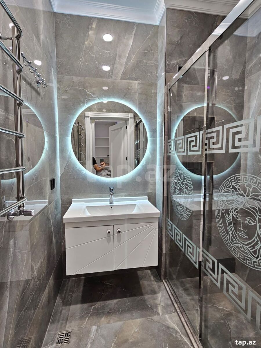 3-otaqlı yeni tikili kirayə verilir, Nərimanov r., 113 m² (17)