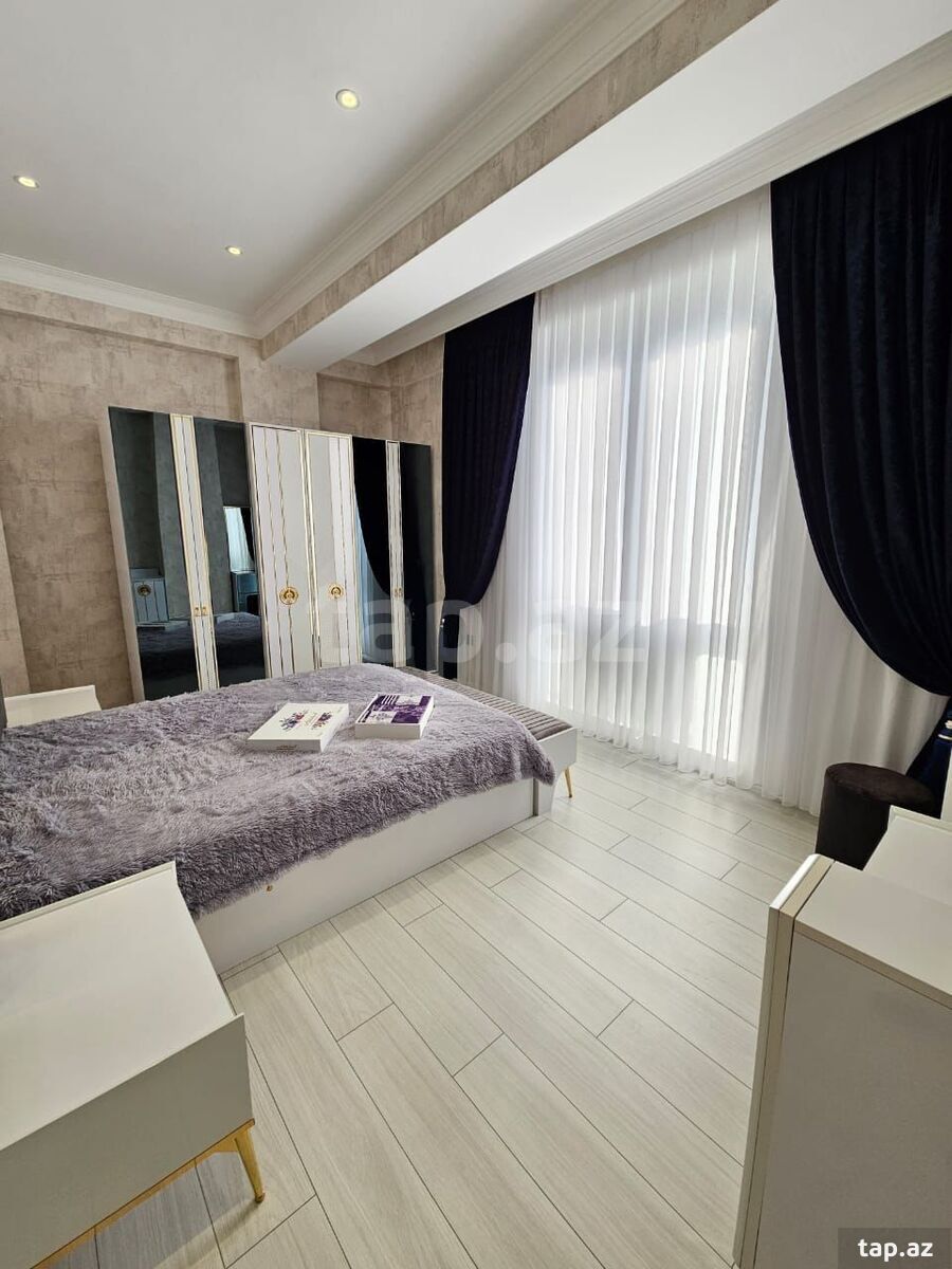 3-otaqlı yeni tikili kirayə verilir, Nərimanov r., 113 m² (2)