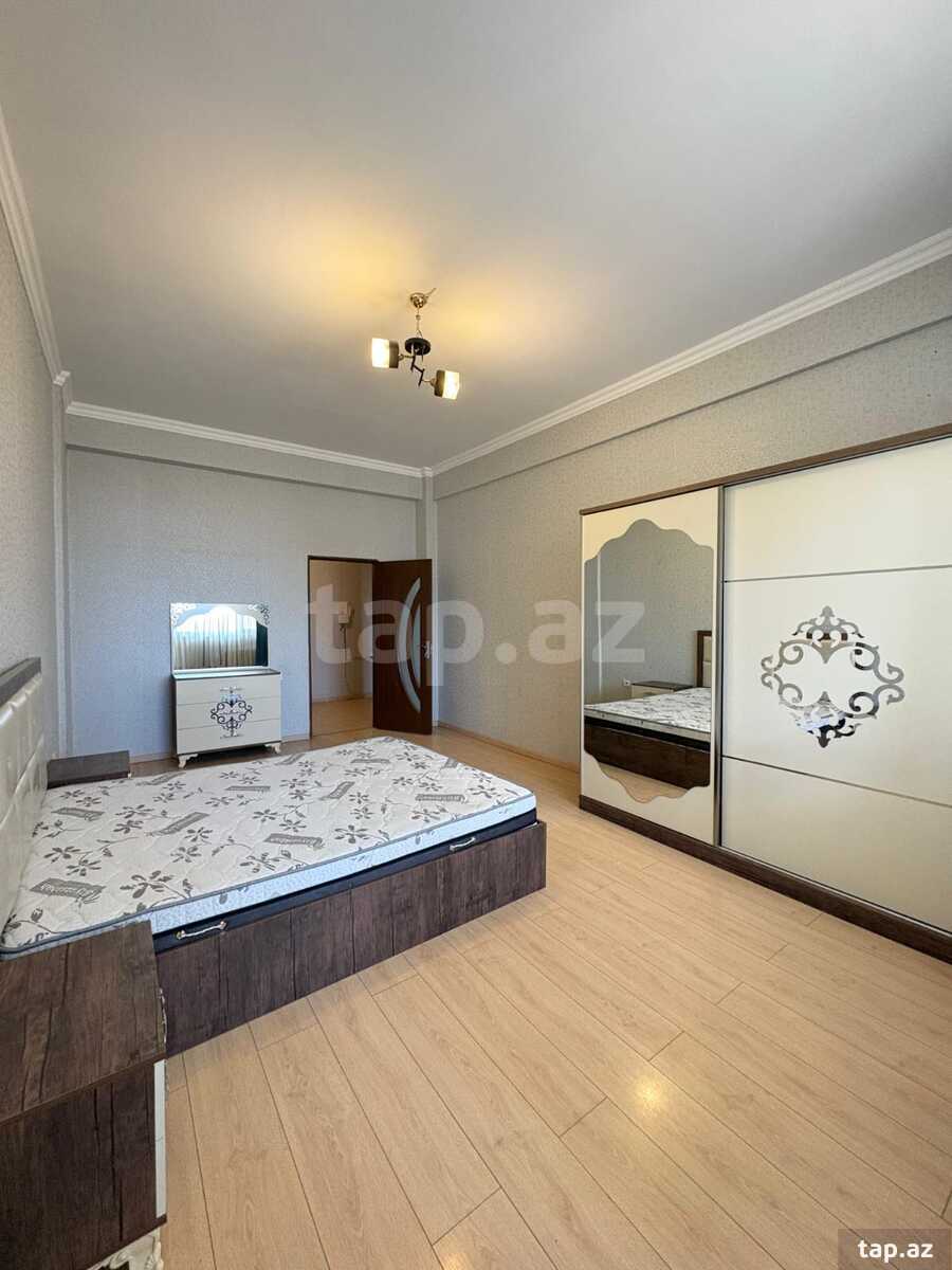 4-otaqlı yeni tikili kirayə verilir, Elmlər Akademiyası m., 150 m² (19)