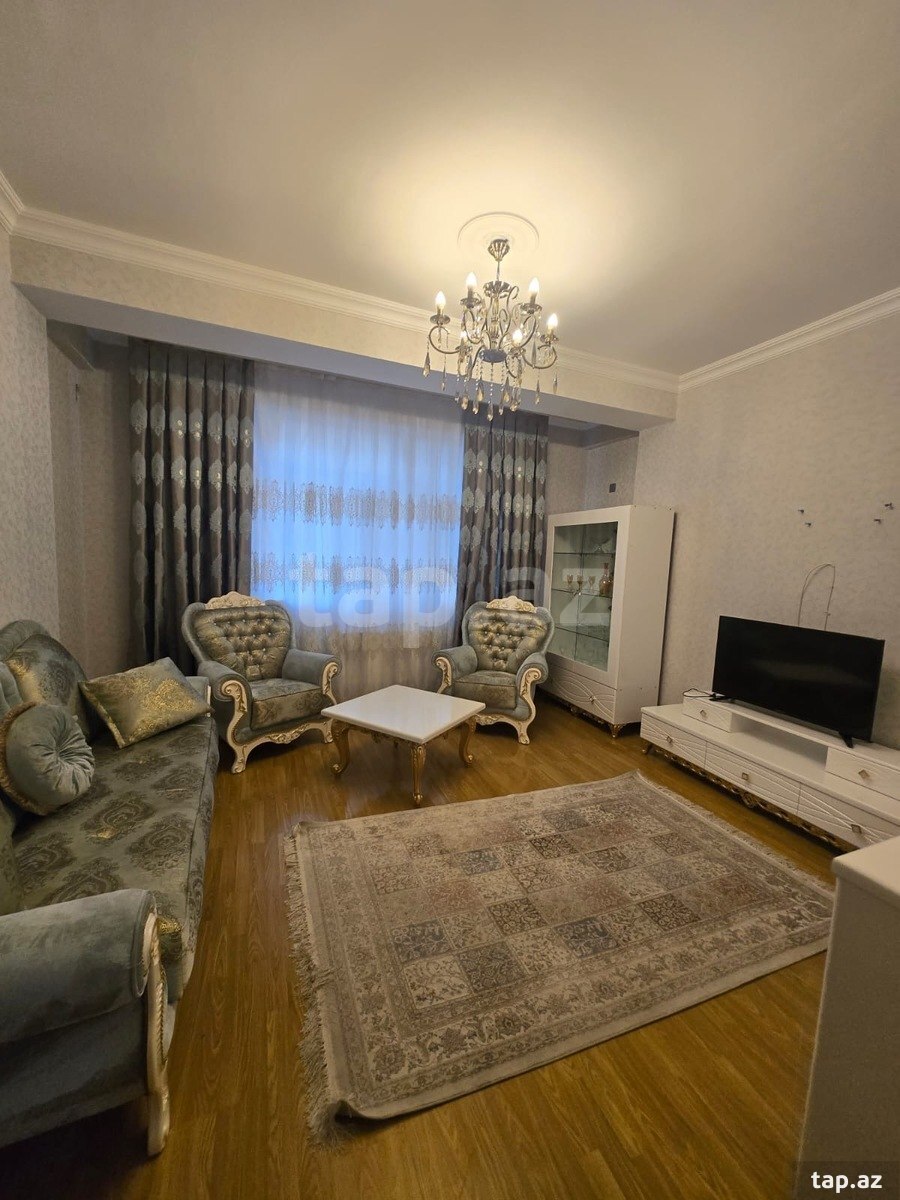 3-otaqlı yeni tikili kirayə verilir, Yeni Gence qəs., 110 m² (7)