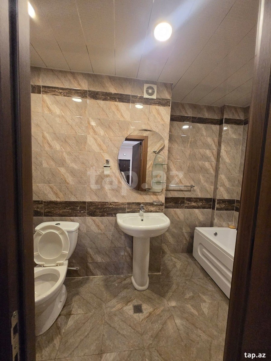 3-otaqlı yeni tikili kirayə verilir, Yeni Gence qəs., 110 m² (15)