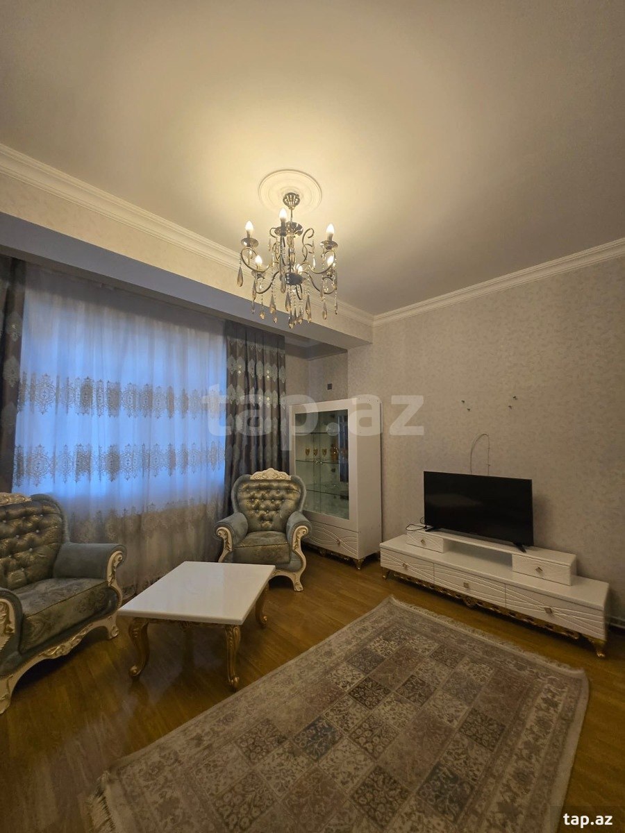 3-otaqlı yeni tikili kirayə verilir, Yeni Gence qəs., 110 m² (12)