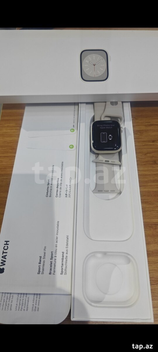 Apple Watch Series 8 Aluminum Silver 45mm (2)