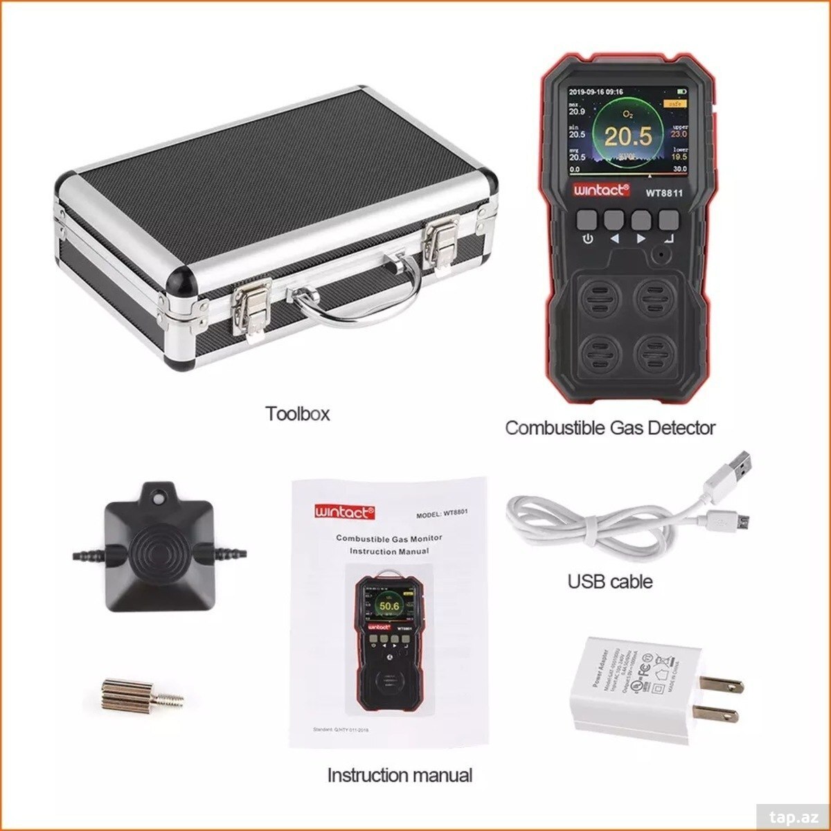 WINTACT WT8811Multiqaz detektoru  (2)