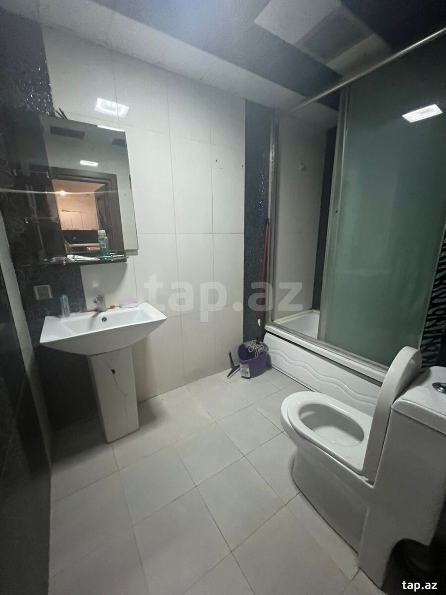 3-otaqlı yeni tikili kirayə verilir, Rövşən Cəfərov küç., 90 m² (12)