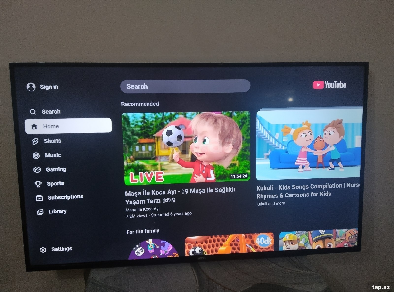 RİFFEL TV Smart model 55 düyüm