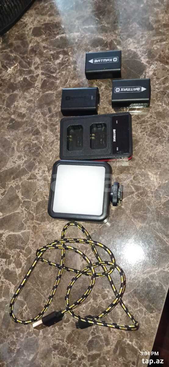 Sony6400 və Ronin Gimbal DJİ (təcili) (5)