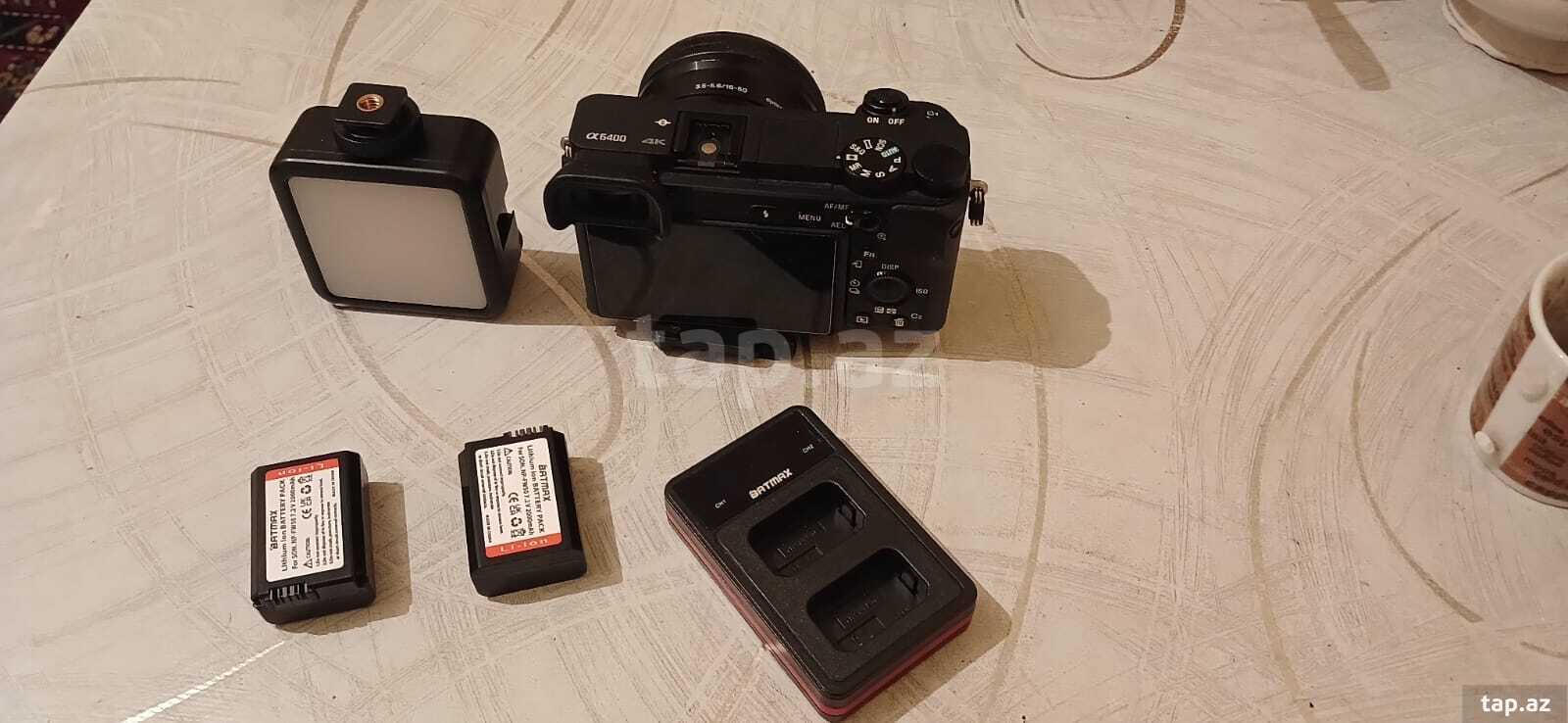 Sony6400 və Ronin Gimbal DJİ (təcili)