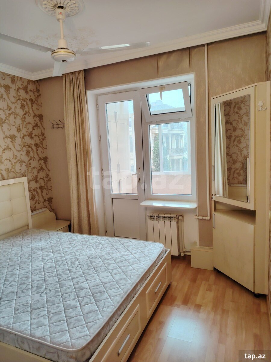 3-otaqlı mənzil kirayə verilir, 8 Noyabr m., 80 m² (6)