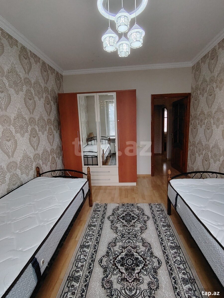 3-otaqlı mənzil kirayə verilir, 8 Noyabr m., 80 m² (9)