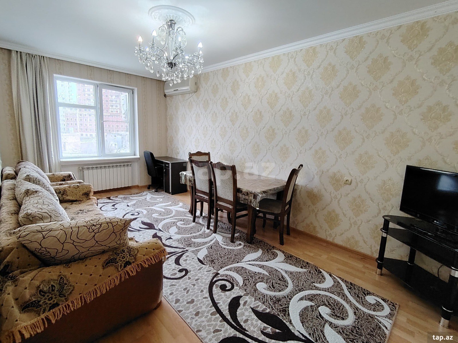 3-otaqlı mənzil kirayə verilir, 8 Noyabr m., 80 m² (15)