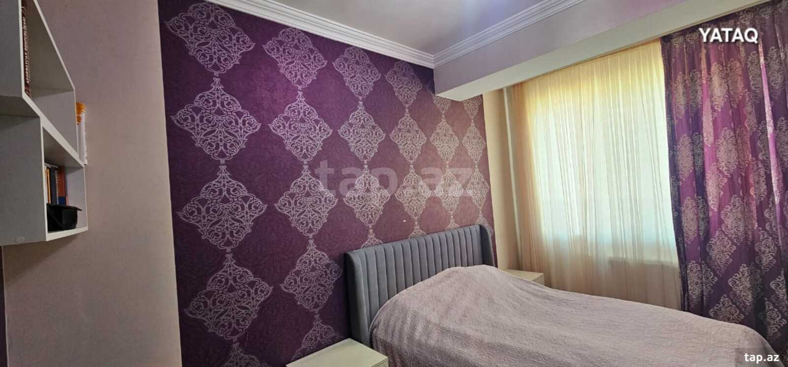 2-otaqlı yeni tikili, Həzi Aslanov m., 70 m² (4)
