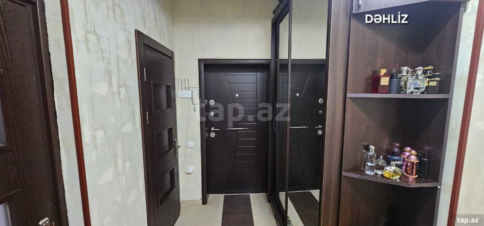 2-otaqlı yeni tikili, Həzi Aslanov m., 70 m² (3)