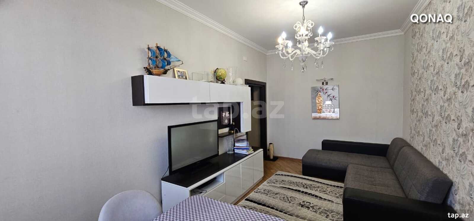 2-otaqlı yeni tikili, Həzi Aslanov m., 70 m²