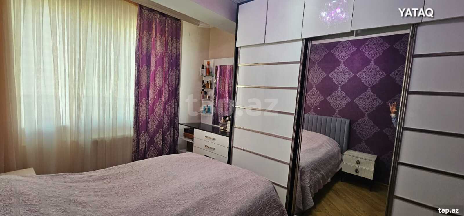 2-otaqlı yeni tikili, Həzi Aslanov m., 70 m² (7)