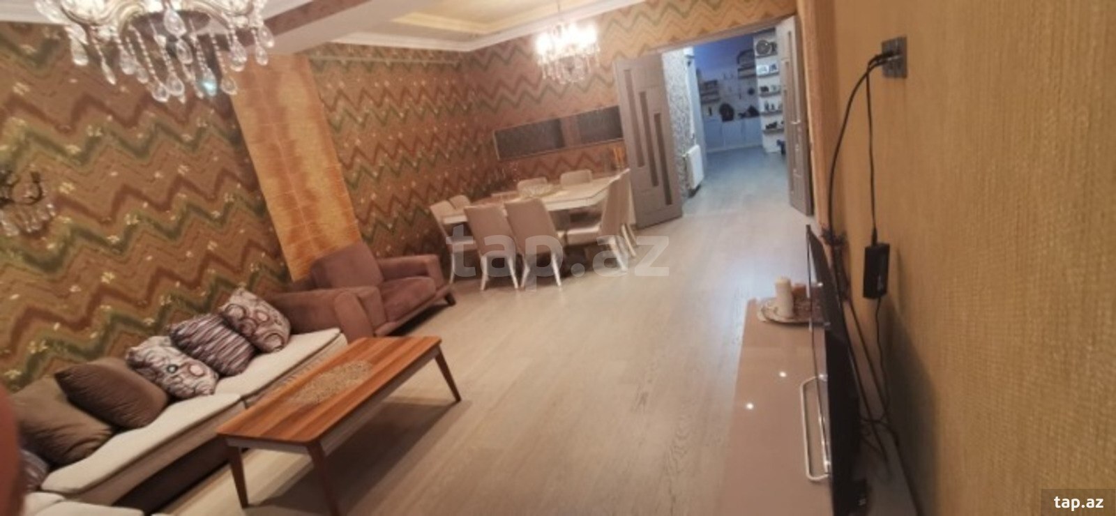 4-otaqlı yeni tikili, Elmlər Akademiyası m., 170 m²